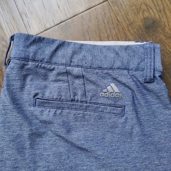 ADIDAS Men's Sport Slacks Blue Activewear Pants 38 x 32 Pockets Lightweight - Picture 2 of 9
